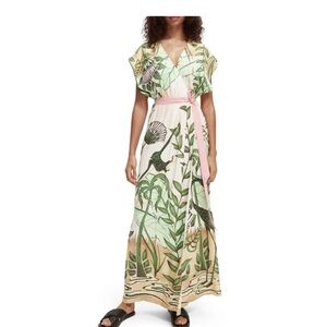 Scotch and Soda Print Maxi dress